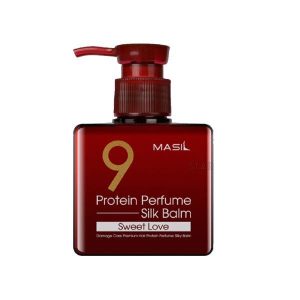 Masil 9 Protein Perfume Silk Balm Sweet Love leave-in hair balm for damaged hair