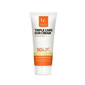 W.Skin Laboratory Triple Care Sun Cream waterproof lightweight sunscreen SPF50+