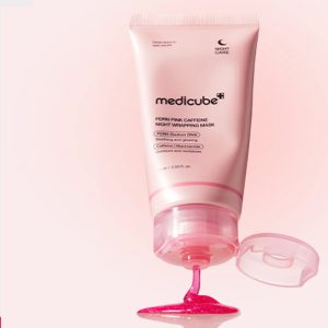 Medicube PDRN Pink Caffeine Overnight Wrapping Mask 75ml