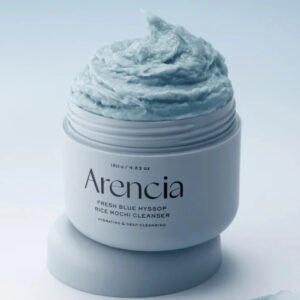 Arencia Fresh Blue Hyssop Rice Mochi Cleanser 120g