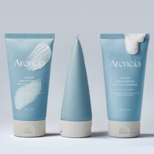 Arencia Hyssop Sebum Control Rice Cake Cleanser 150g
