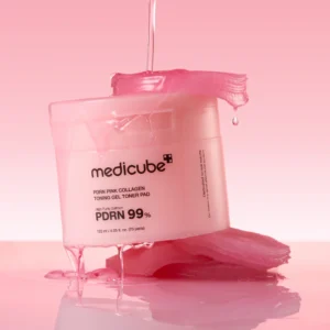 MEDICUBE PDRN PINK COLLAGEN TONING GEL TONER PAD
