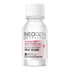 Neogen A-Clear Aid Soothing Pink Eraser product image showing the packaging.