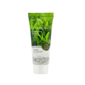 3W Clinic Green Tea Foam Cleansing product image.