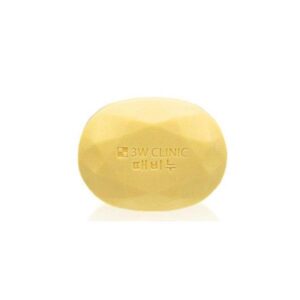 3W Clinic Honey Gold Beauty Soap shown in a clean