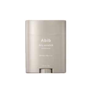 Abib Airy Sunstick Smoothing Bar 23g lightweight matte sunscreen stick