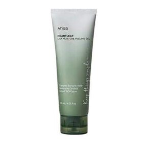 Anua Heartleaf LHA Moisture Peeling Gel showing the product packaging.