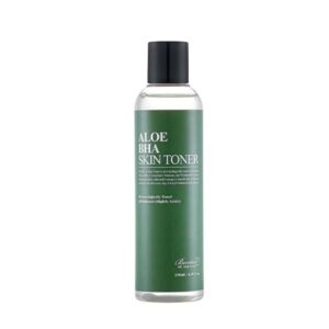 Benton Aloe BHA Skin Toner bottle on a clean background.