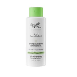 Chemist at Play Stretch Mark & Scar Fading Oil Enriched 10 Natural Oils product image.
