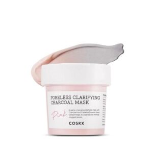Cosrx Poreless Clarifying Charcoal Mask Pink 110g product image.