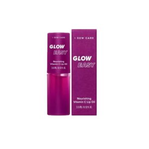 I DEW CARE Glow Easy Nourishing Vitamin C Lip Oil in a sleek tube
