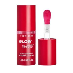 I DEW CARE Glow Easy Pomegranate Vitamin C Lip Oil product image.