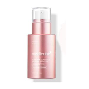 Medicube PDRN Pink Collagen Exosome Shot Serum 30ml in a stylish bottle