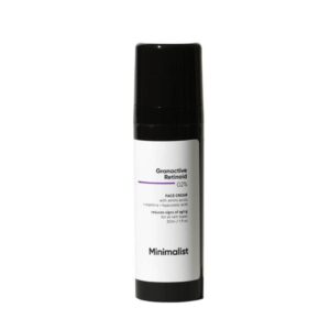 Minimalist Granactive Retinoid 02% Face Cream packaging showing the product clearly.