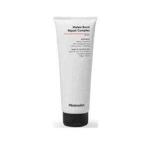 Minimalist Maleic Bond Repair Complex Hair Mask showing the product jar with a clean background.