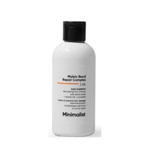 Minimalist Maleic Bond Repair Complex Hair Shampoo bottle with label.