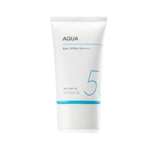 Missha All Around Safe Block Aqua Sun Gel SPF50+ PA++++ 50ml product image.