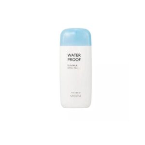 Missha All Around Safe Block Waterproof Sun Milk SPF50+/PA+++ product image.