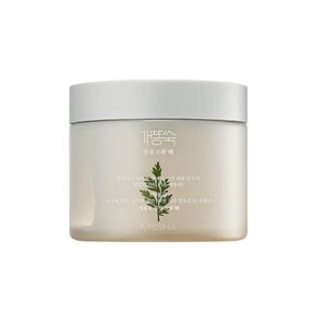 Missha Time Revolution Artemisia Calming Moisture Cream showing the cream in its jar.