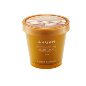 Nature Republic Argan Essential Deep Care Hair Pack 200ml product image.