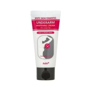 Nella White Snow Fermented Underarm Whitening Cream showing the product packaging.