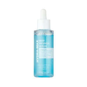 Nineless Hydra Max Deep Infusion Serum bottle on a clean surface.