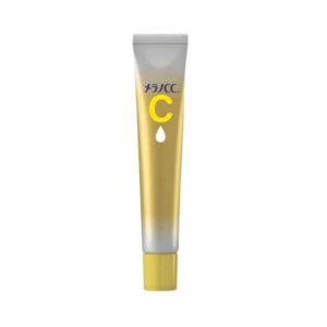 Rohto Melano CC Vitamin C Premium Intensive Anti-Spot Essence 20ml bottle on a clean background.