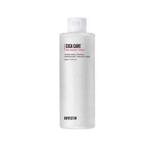 Rovectin Cica Care Balancing Toner 260ml bottle with a soothing formula.
