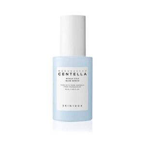 SKIN1004 Madagascar Centella Hyalu Cica Blue Serum 30ml bottle on a clean background.