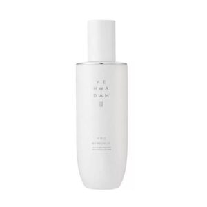 The Face Shop Yehwadam Jeju Magnolia Pure Brightening Toner bottle on a clean background.