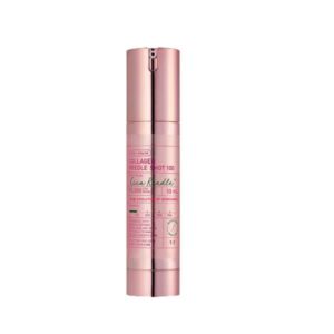 VT Cosmetics Collagen Reedle Shot 100 serum bottle on a clean surface.