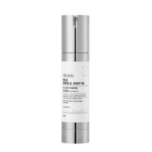 VT Cosmetics Mild Reedle Shot 50 soothing treatment for sensitive skin.